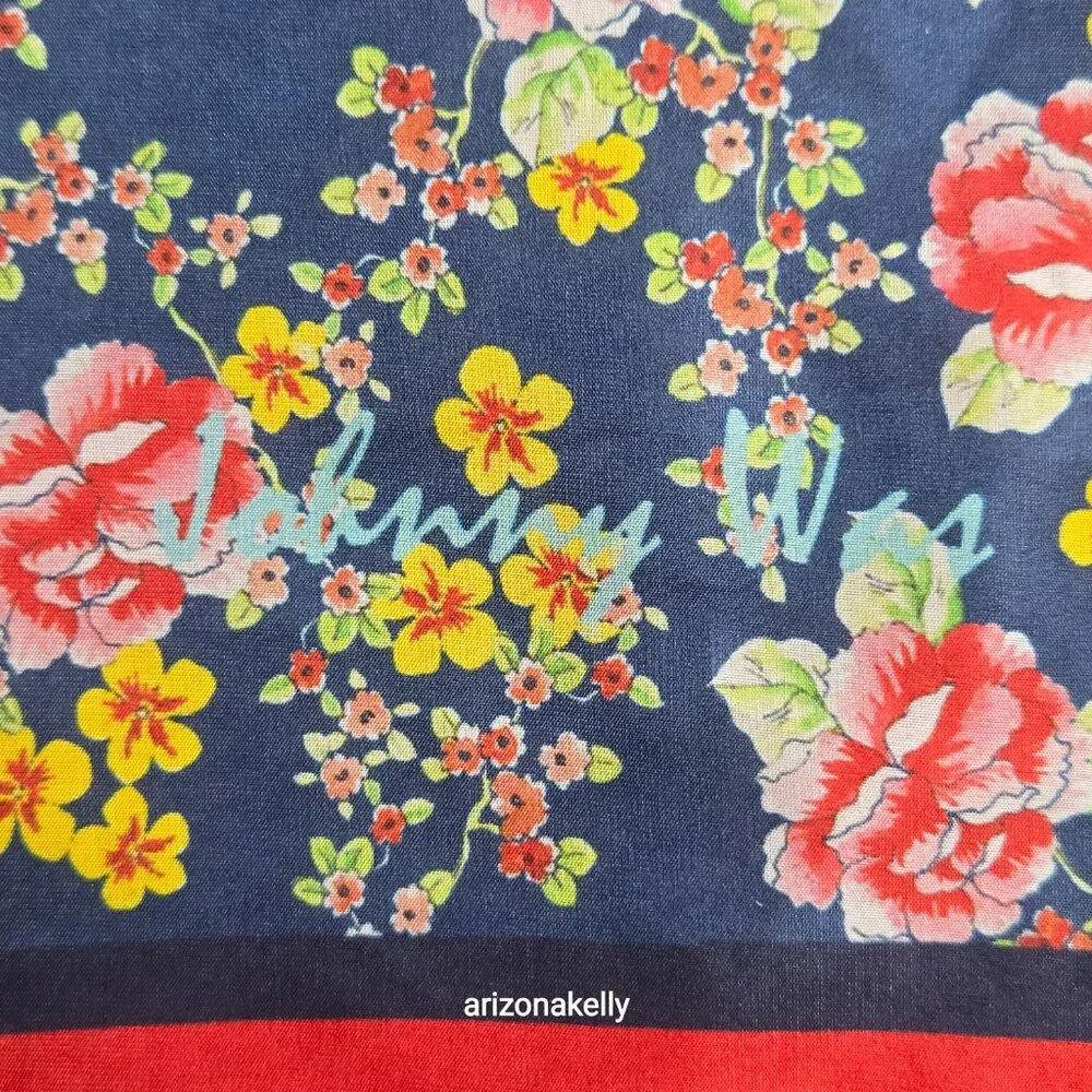 Johnny Was Silk Scarf #12